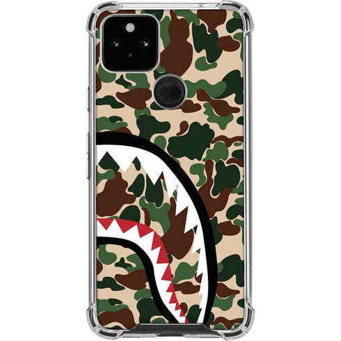 Shark Teeth Street Camo Pixel Cases